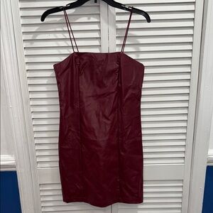 Wild Fable Burgundy Mini Dress